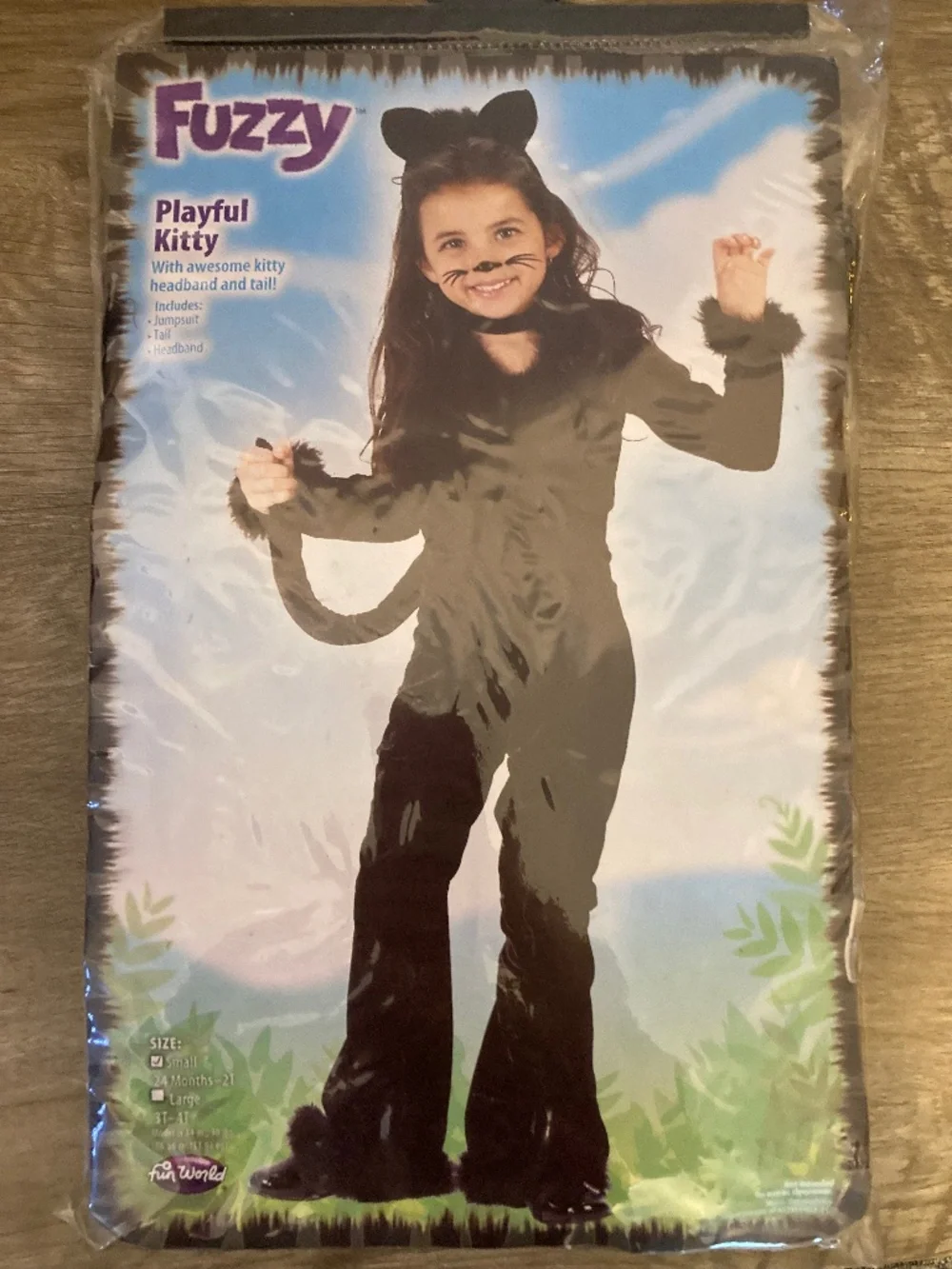 Baby Girl's Toddler Playful Kitty Costume - Size: 24M - 2T